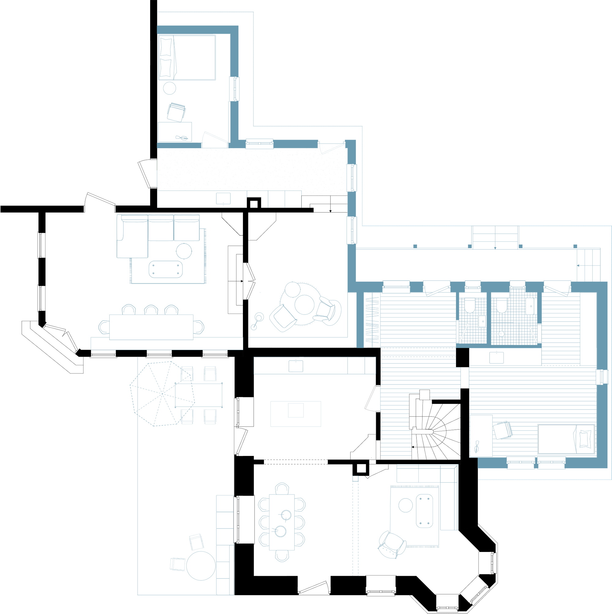 Senserbergstrasse, Buchenau, 2022–2023